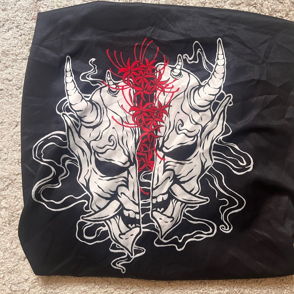 Japanese Harajuku Demon / Oni Cover, Cardigan